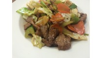 Double-Cooked Sliced Pork (hot)